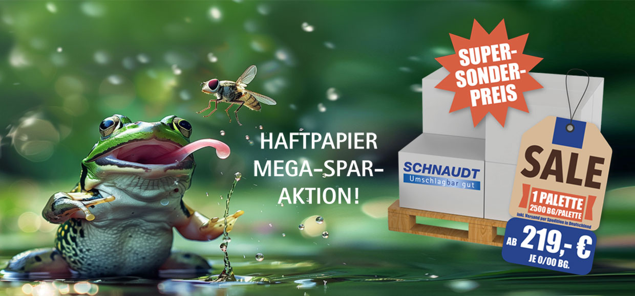 Haftpapier Mega-Spar-Aktion!